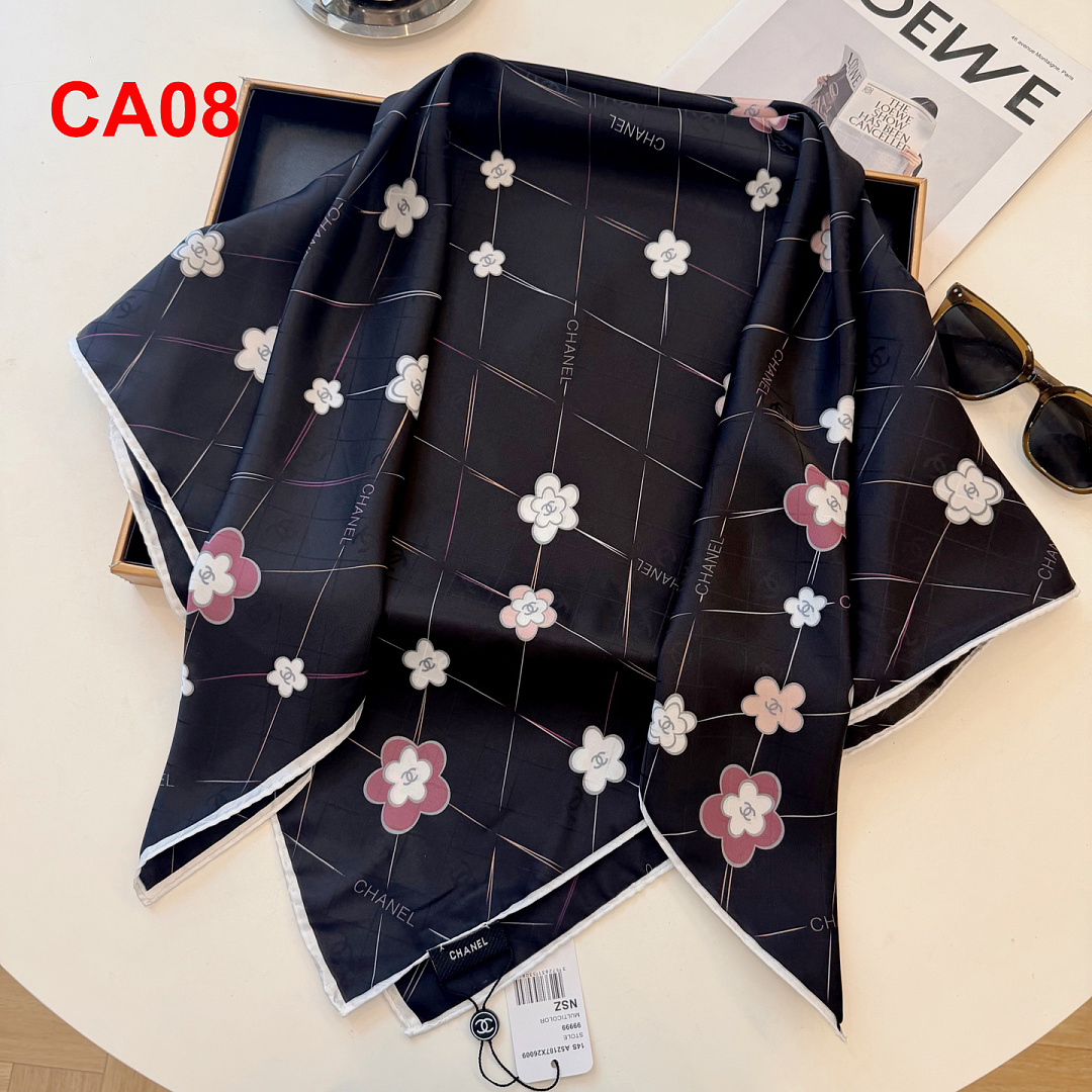 Chanel Square Scarf Silk Twill · A3273 — תמונה 88