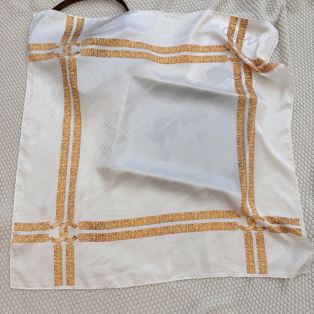 Chanel Square Scarf Silk Twill · A3273 — תמונה 74