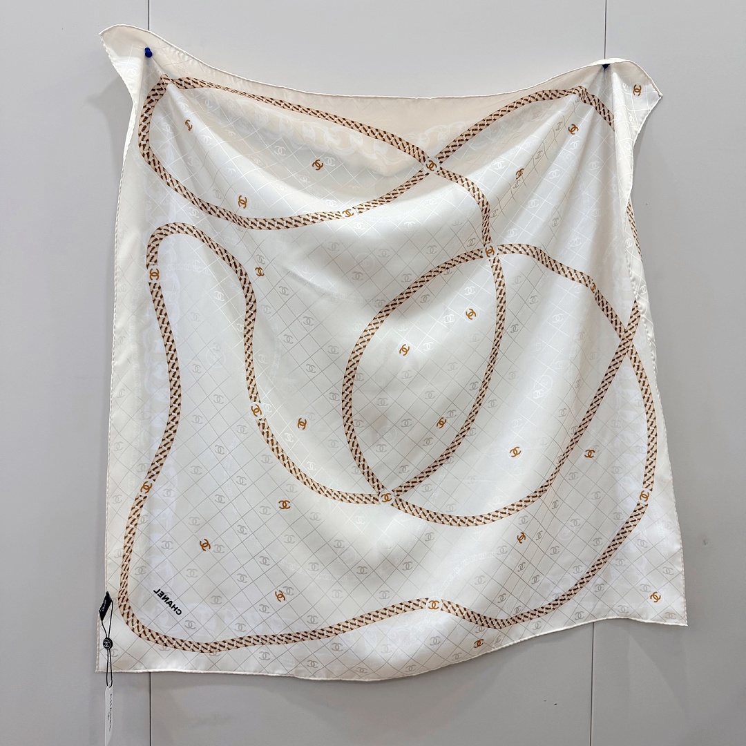Chanel Square Scarf Silk Twill · A3273 — תמונה 51