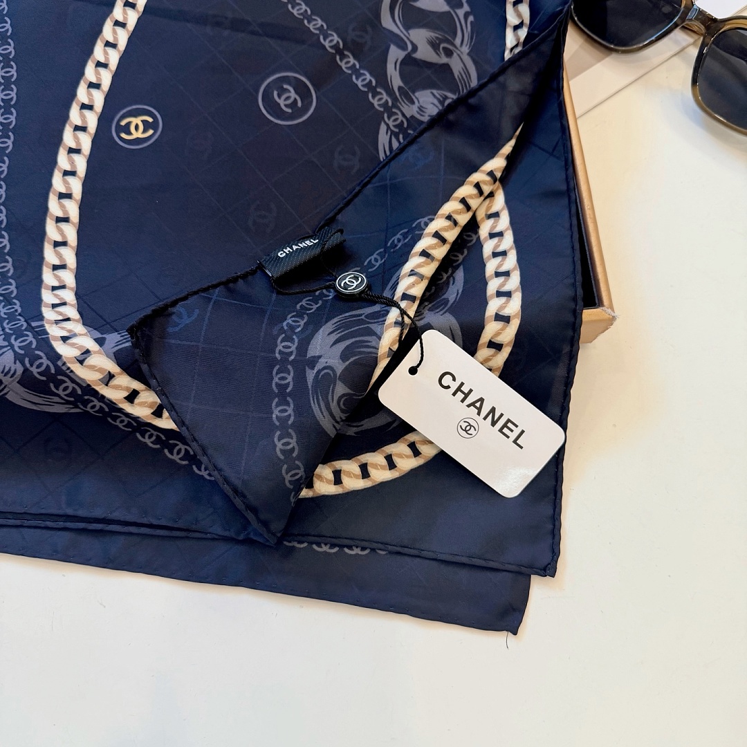 Chanel Square Scarf Silk Twill · A3273 — תמונה 63