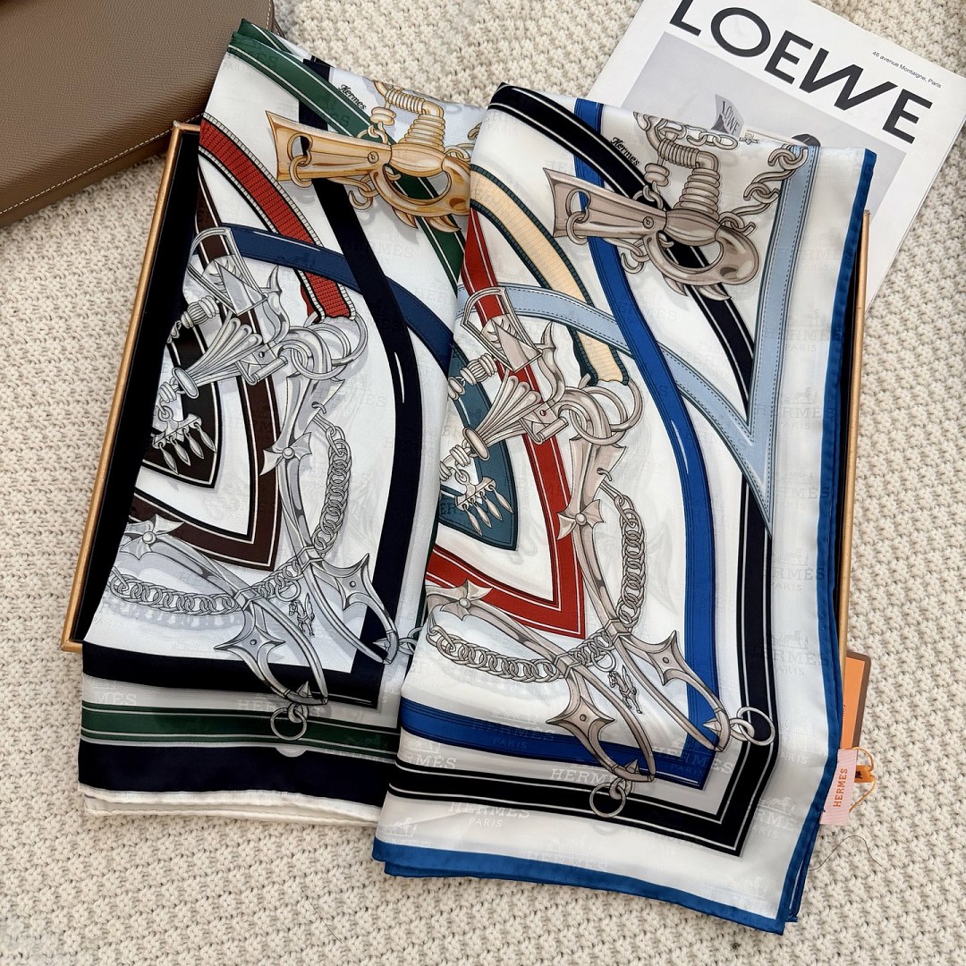 Hermes — מטפחת משי · A3272 — תמונה 24