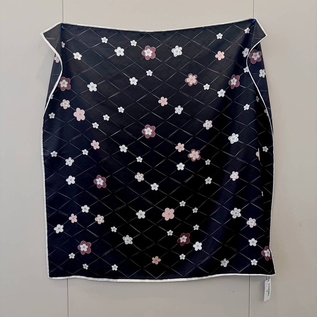 Chanel Square Scarf Silk Twill · A3273 — תמונה 20