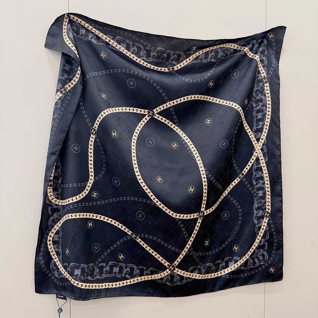 Chanel Square Scarf Silk Twill · A3273 — תמונה 66