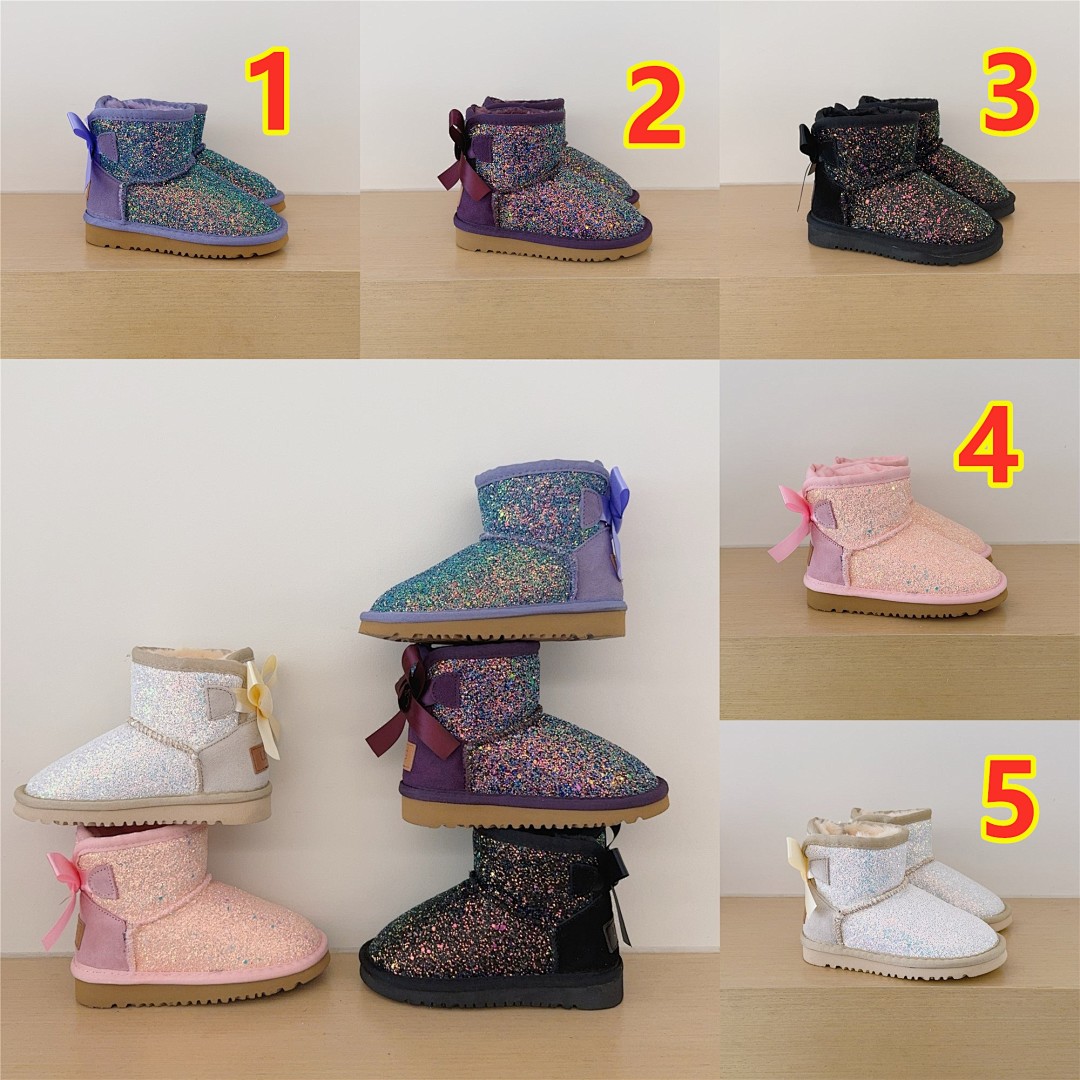 UGG Mini Bailey Bow Glisten · 5691