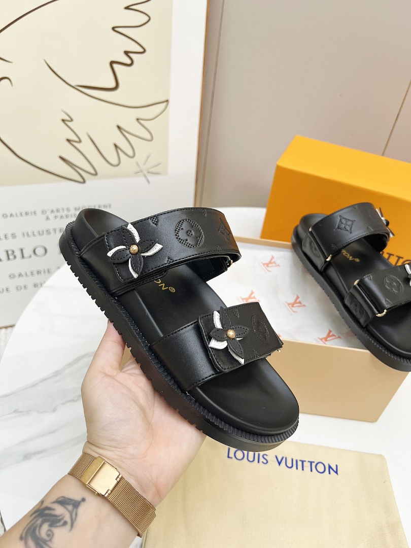 Louis Vuitton Bom Dia Flat Comfort Mule · T65X — תמונה 12