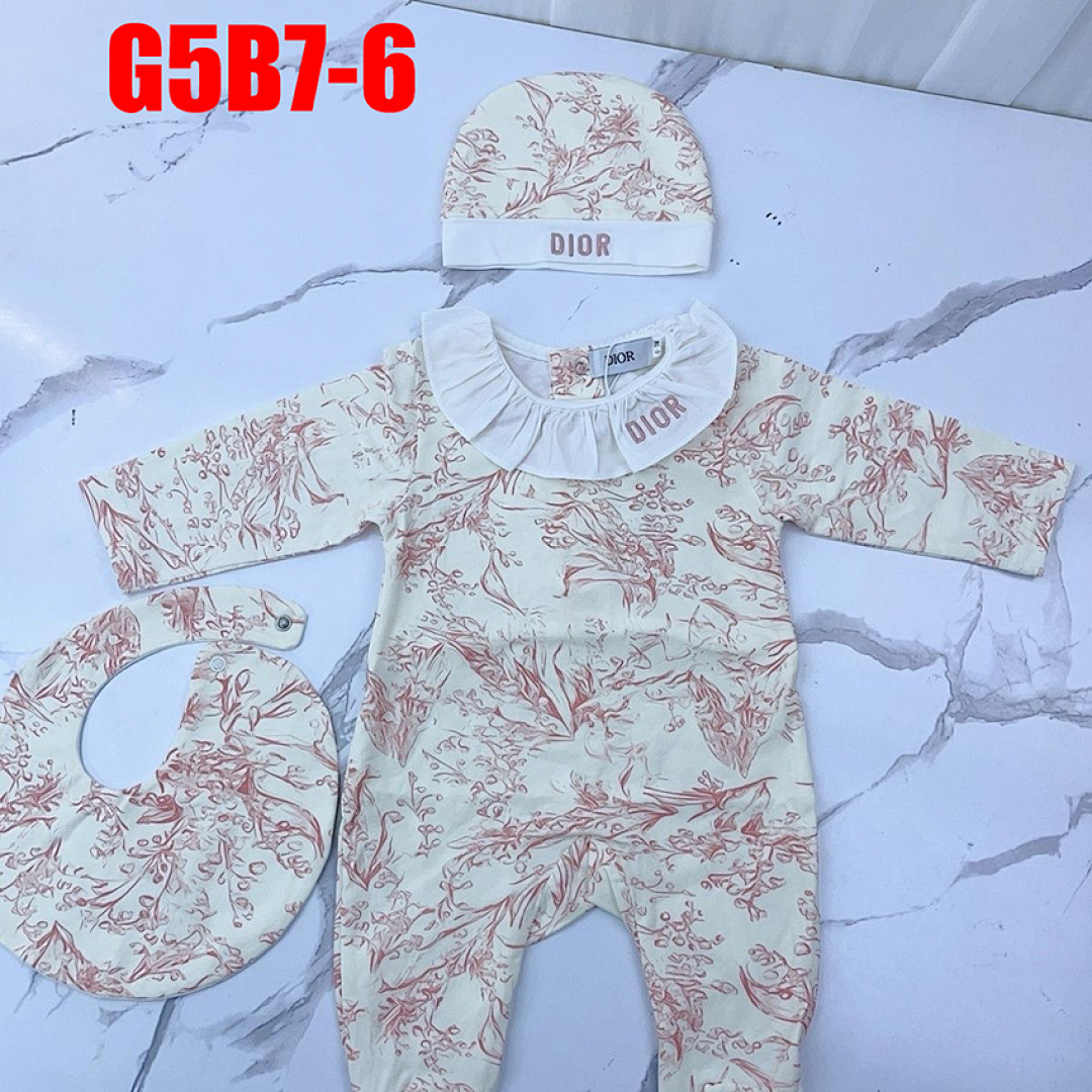 Gucci Baby cotton one-piece with Web · G5B7 — תמונה 24