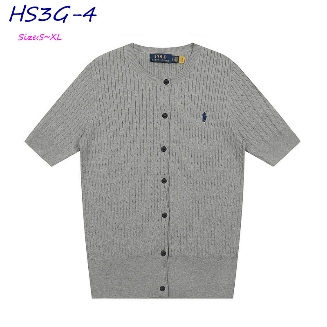 Ralph Lauren Cable-Knit Short-Sleeve Cardigan · HS3G — תמונה 9