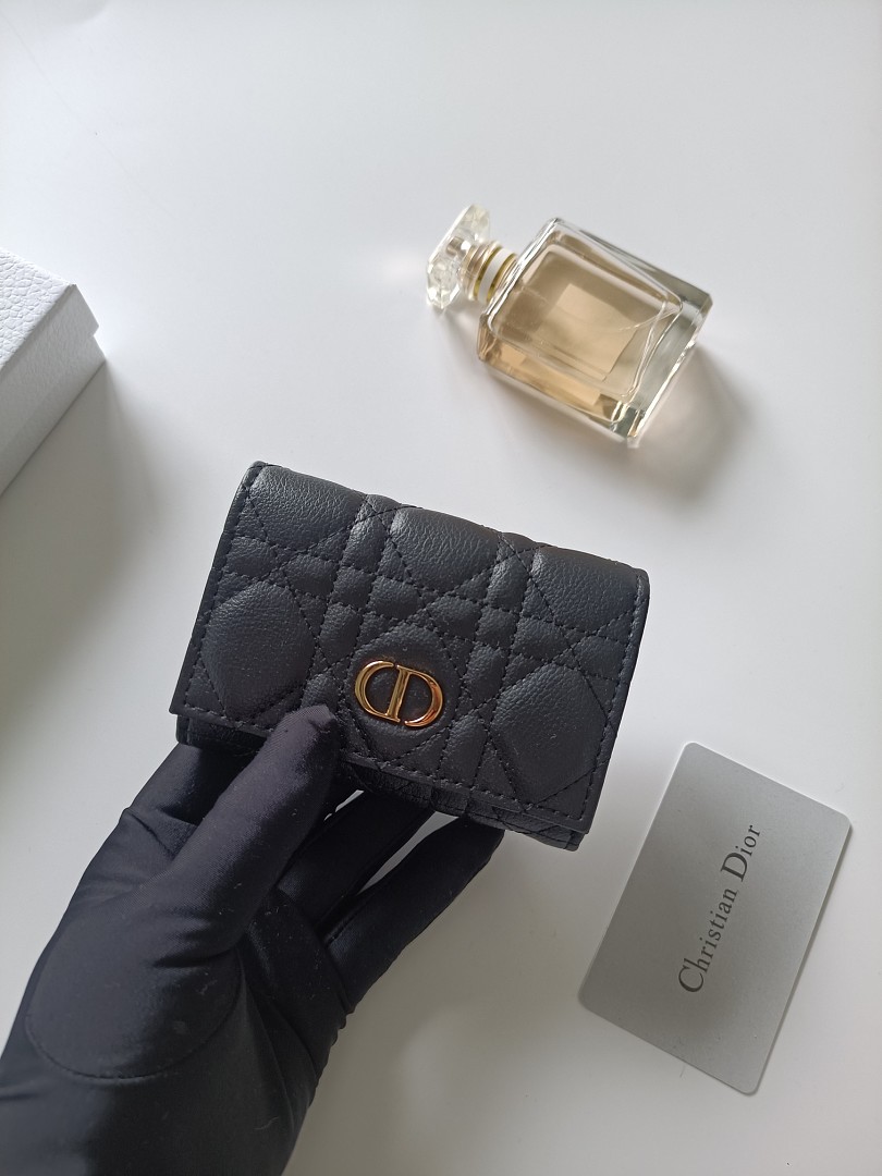 Dior Caro Glycine Wallet · D12R — תמונה 4