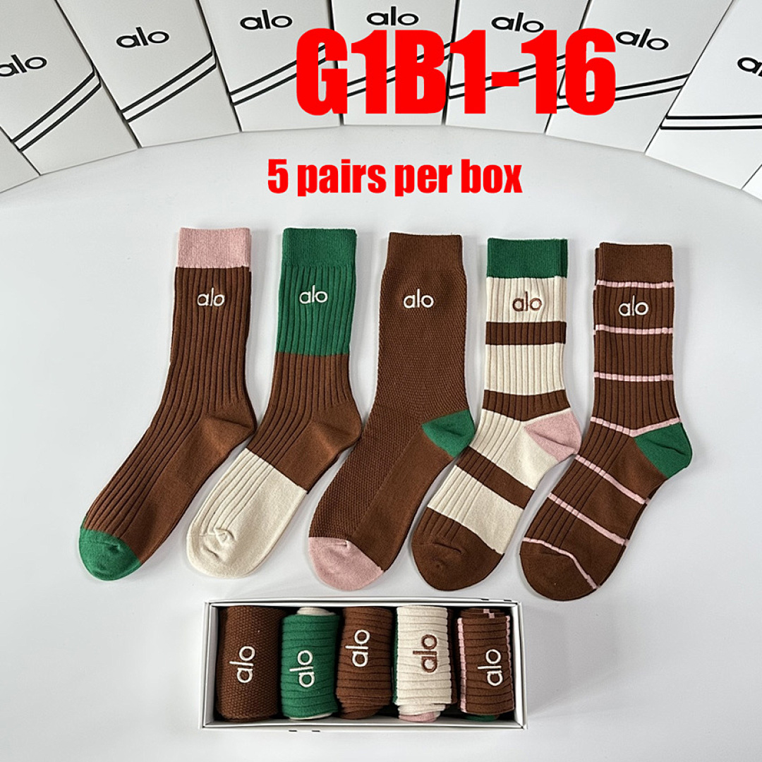 Alo Yoga Half-Crew Understated Sock · G1B1 — תמונה 15