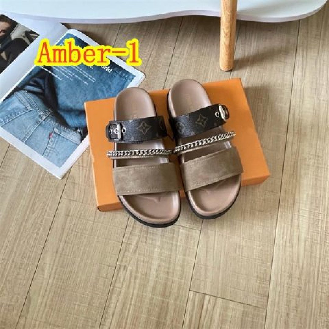 Louis Vuitton LV Vibe Comfort Mule · AMBER — תמונה 4