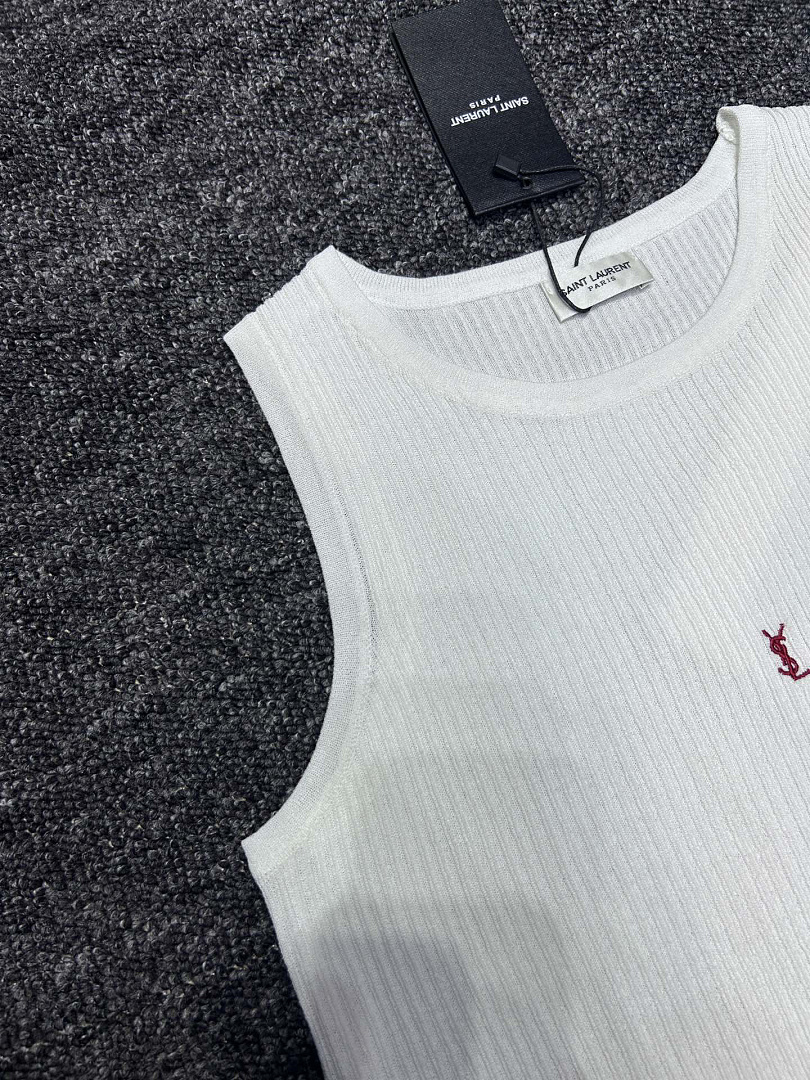 Saint Laurent Cassandre Tank Top · Y03Y — תמונה 10