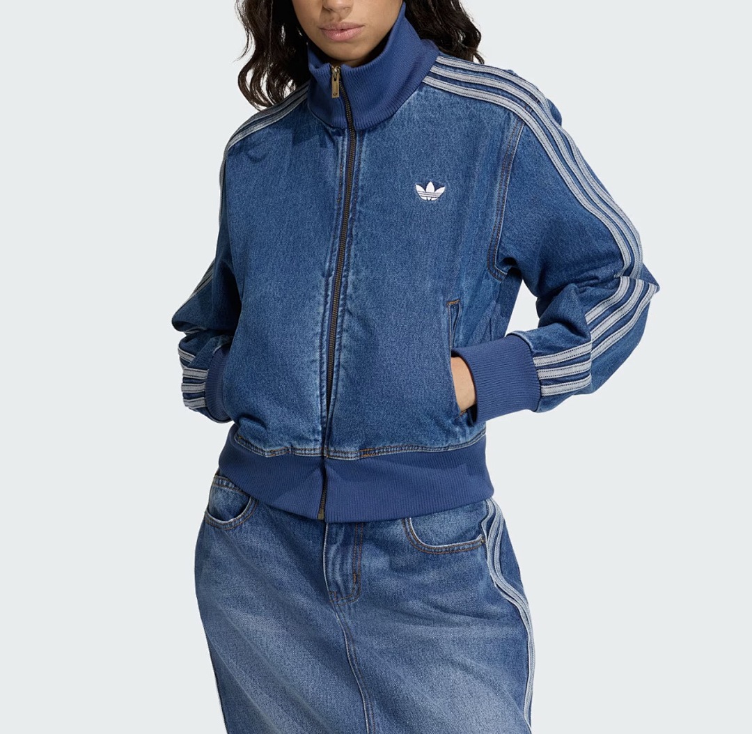 Adidas Firebird Denim Track Top · 1GDD — תמונה 2