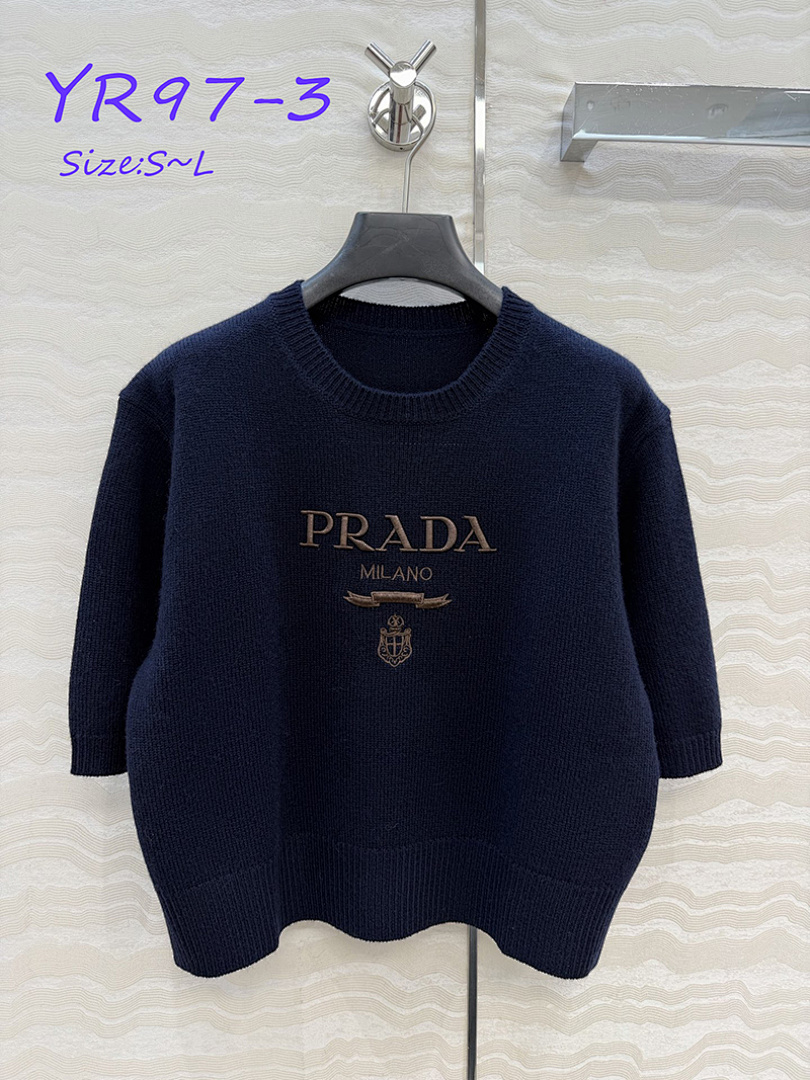 Prada Logo Crew-neck Sweater · YR97 — תמונה 3