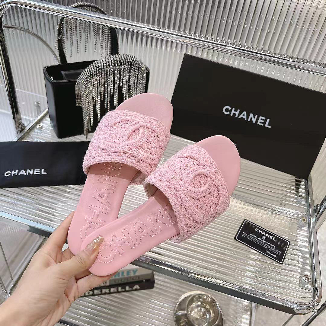Chanel Crochet CC Mules · J85U — תמונה 11