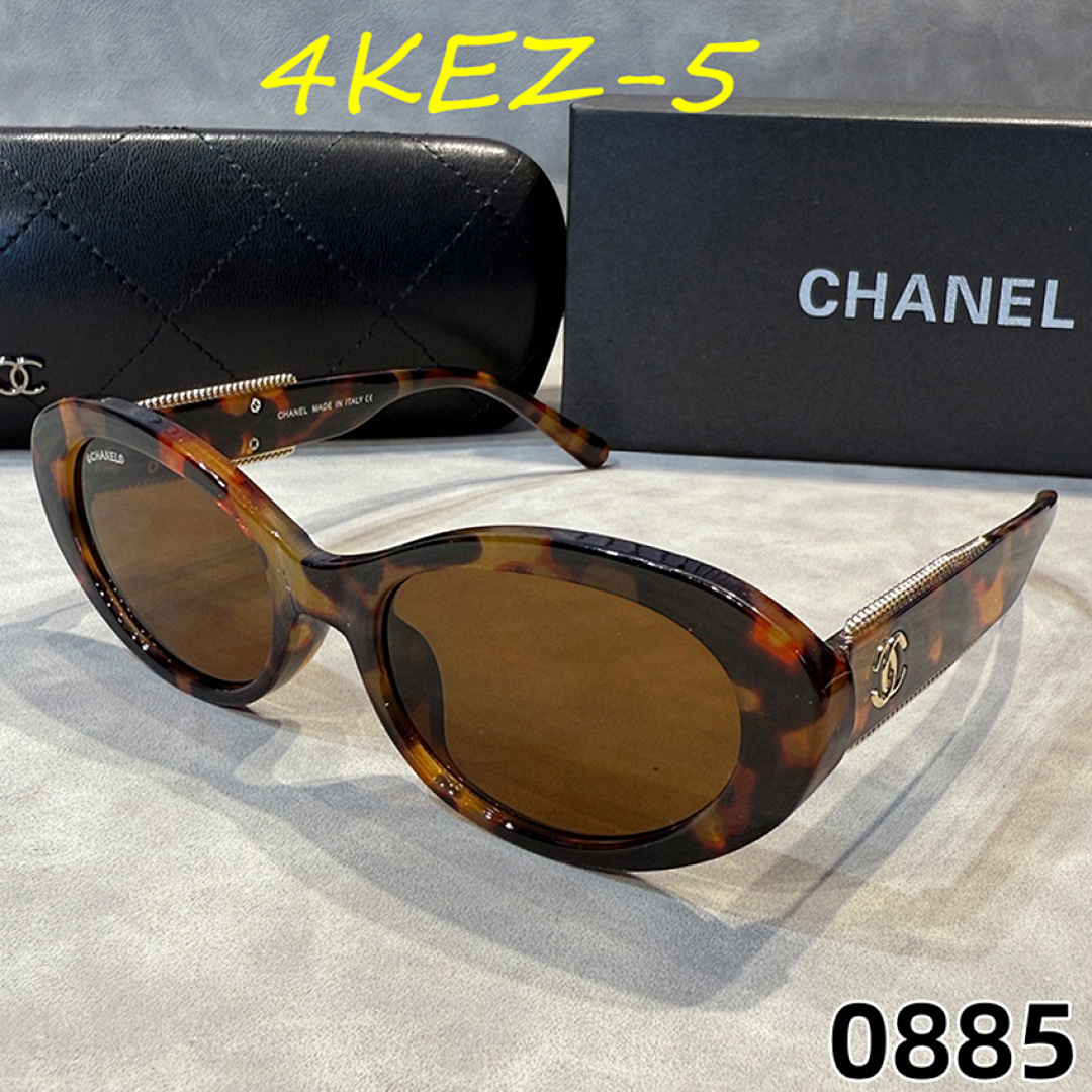 Chanel Oval Sunglasses 5515 · 4KEZ — תמונה 3