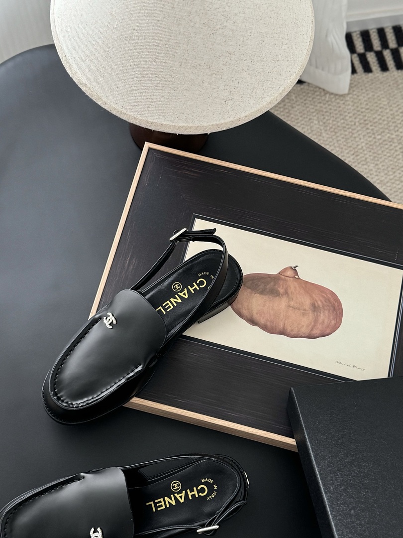 Chanel Slingback Loafers · L85S — תמונה 9