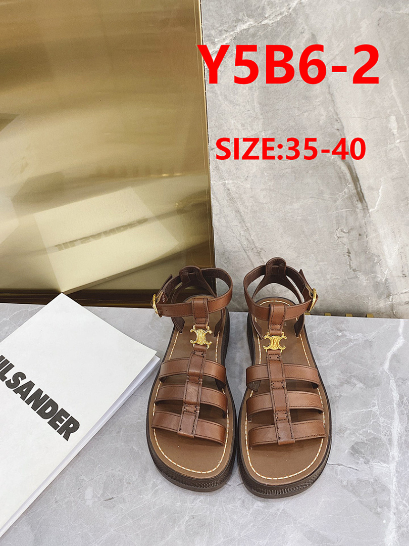Celine Clea Triomphe Sandal · Y5B6 — תמונה 12