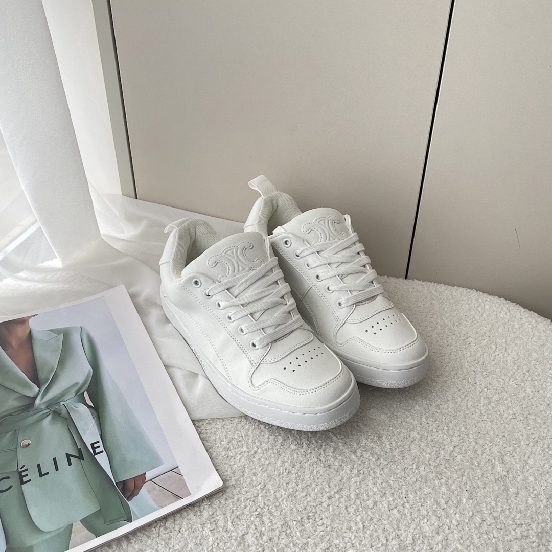CELINE Huntington Low Lace-up Sneaker · 6SDD — תמונה 3