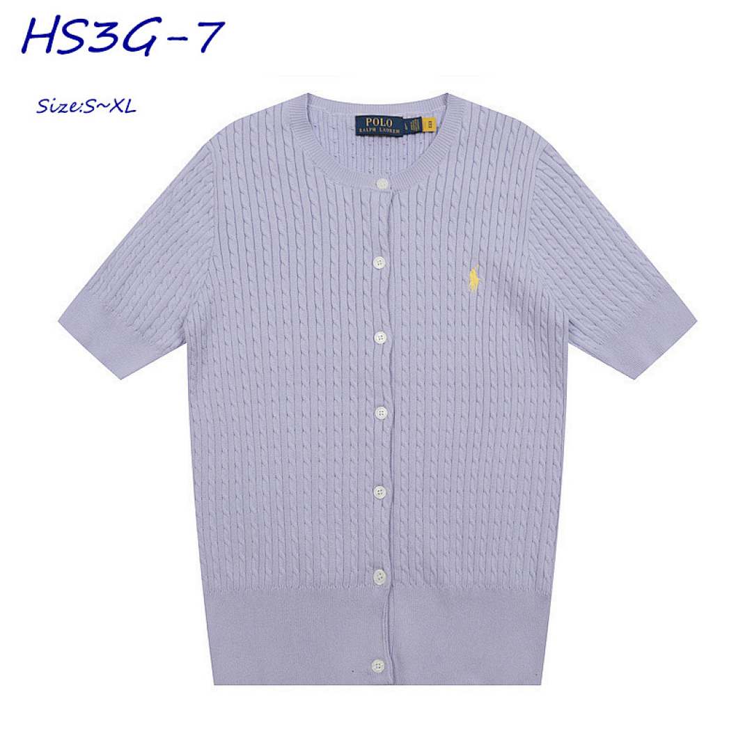 Ralph Lauren Cable-Knit Short-Sleeve Cardigan · HS3G — תמונה 6