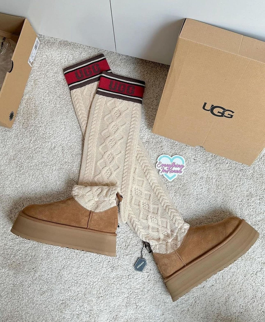 UGG Classic Sweater Letter Boot · Y82G — תמונה 9