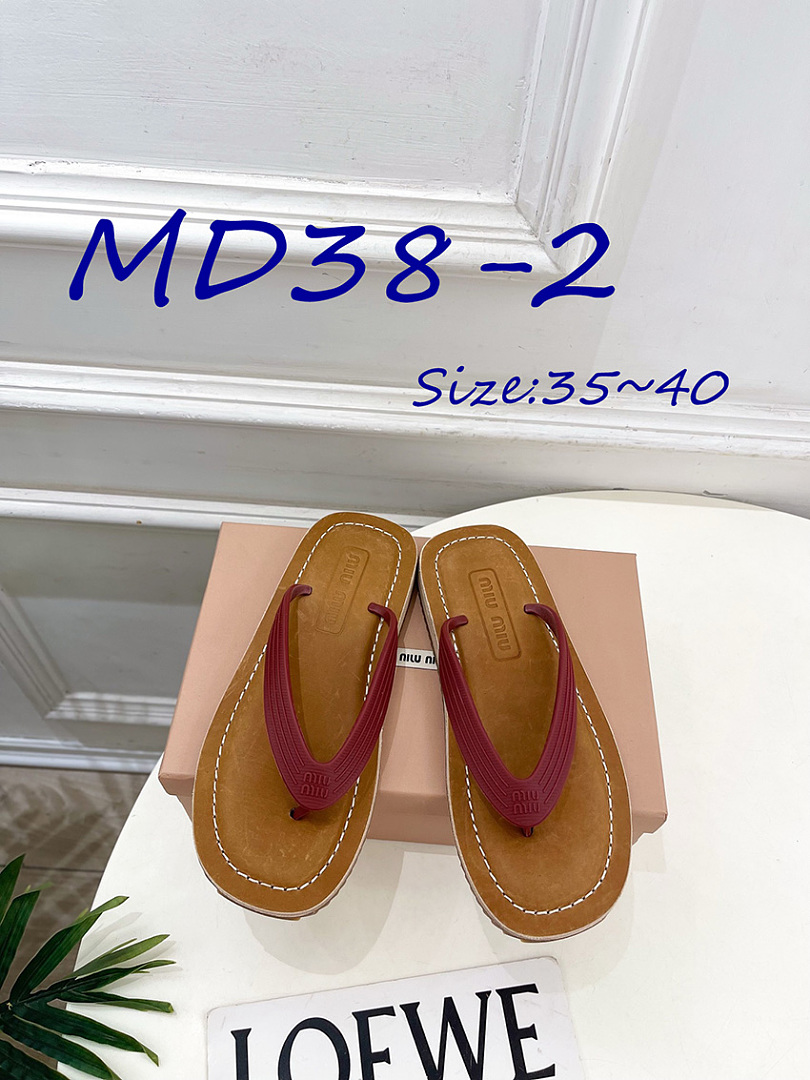 Miu Miu Thong Sandals · MD38 — תמונה 10