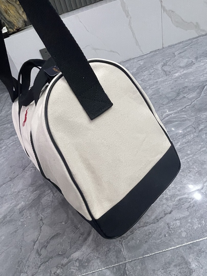 Ralph Lauren Canvas Big Pony Duffel Bag · KF32 — תמונה 9