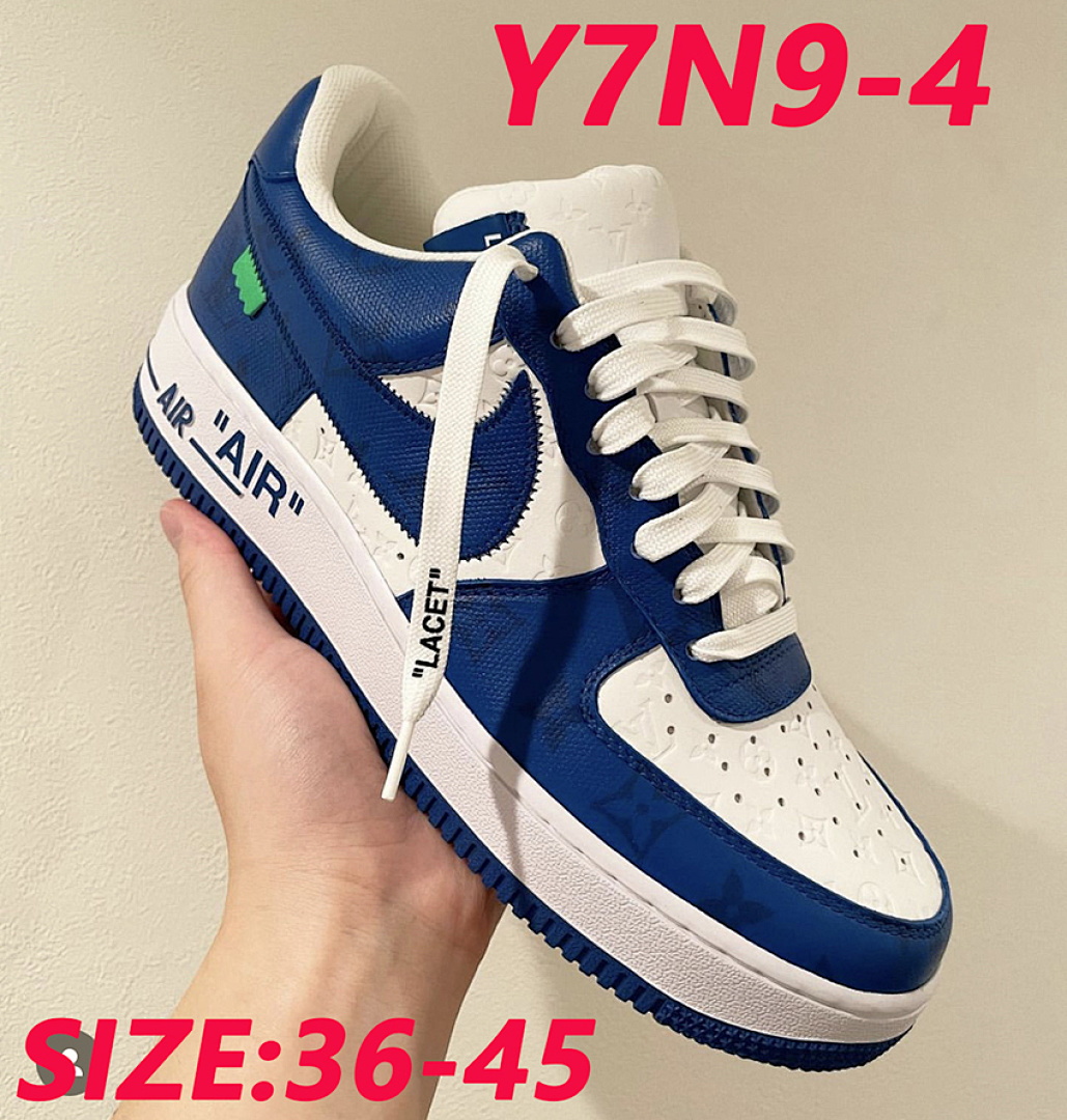 Louis Vuitton x Nike Air Force 1 Low · Y7N9 — תמונה 16