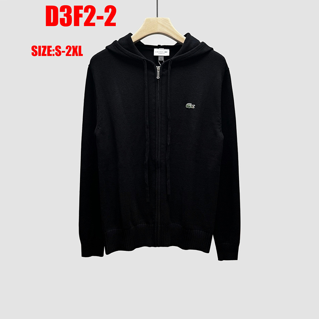 Lacoste Zip-Up Fleece Hoodie · D3F2 — תמונה 3