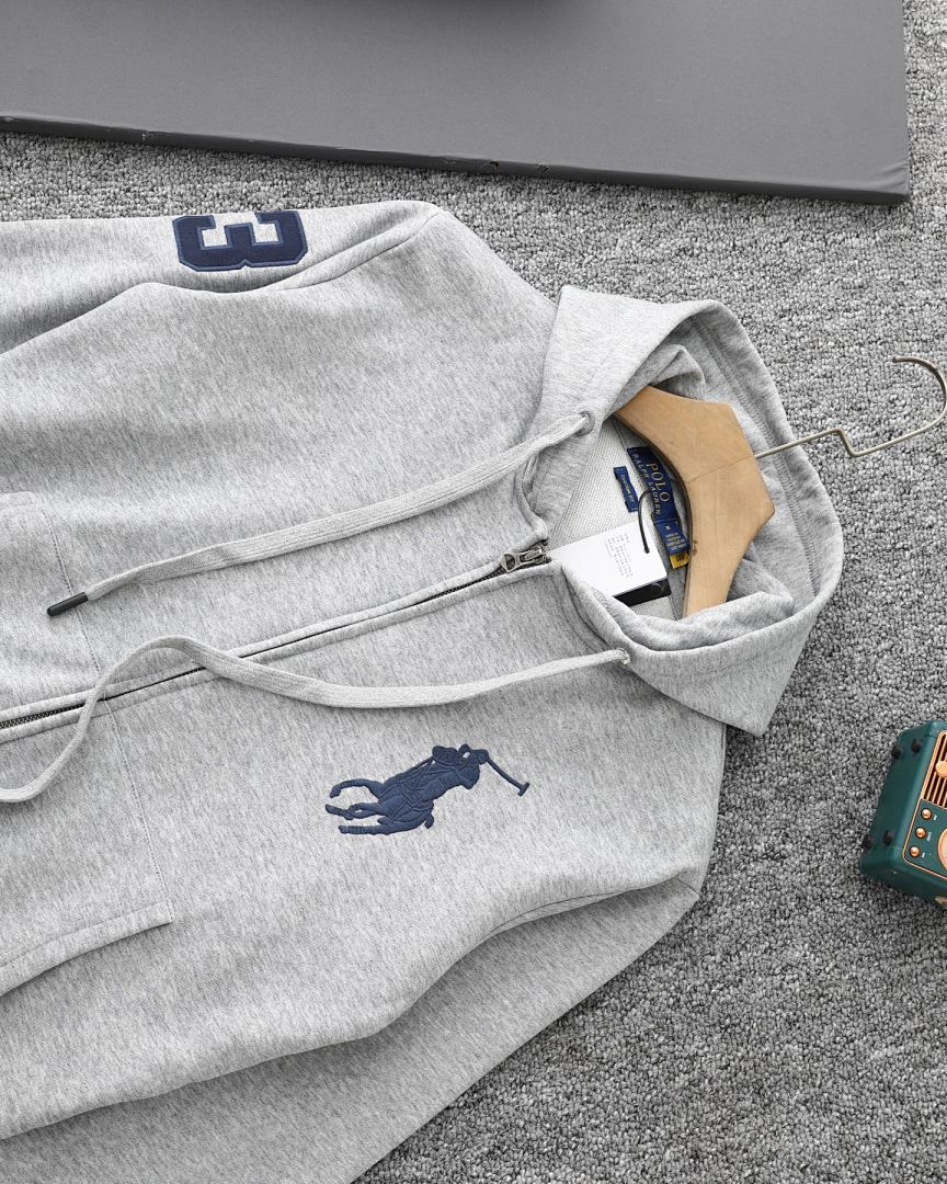 Ralph Lauren The RL Zip-up Hoodie · R6R — תמונה 8