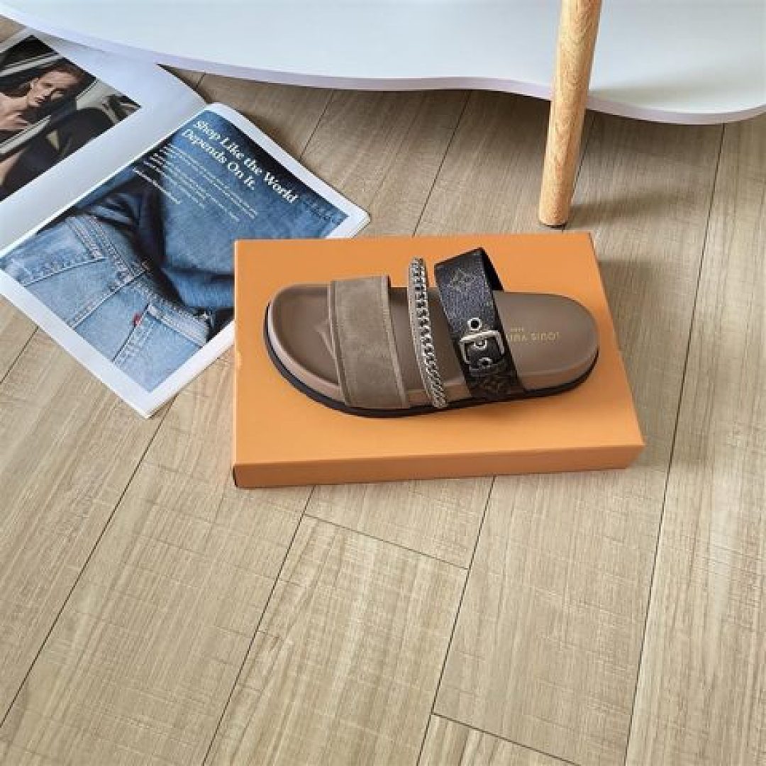 Louis Vuitton LV Vibe Comfort Mule · AMBER — תמונה 3