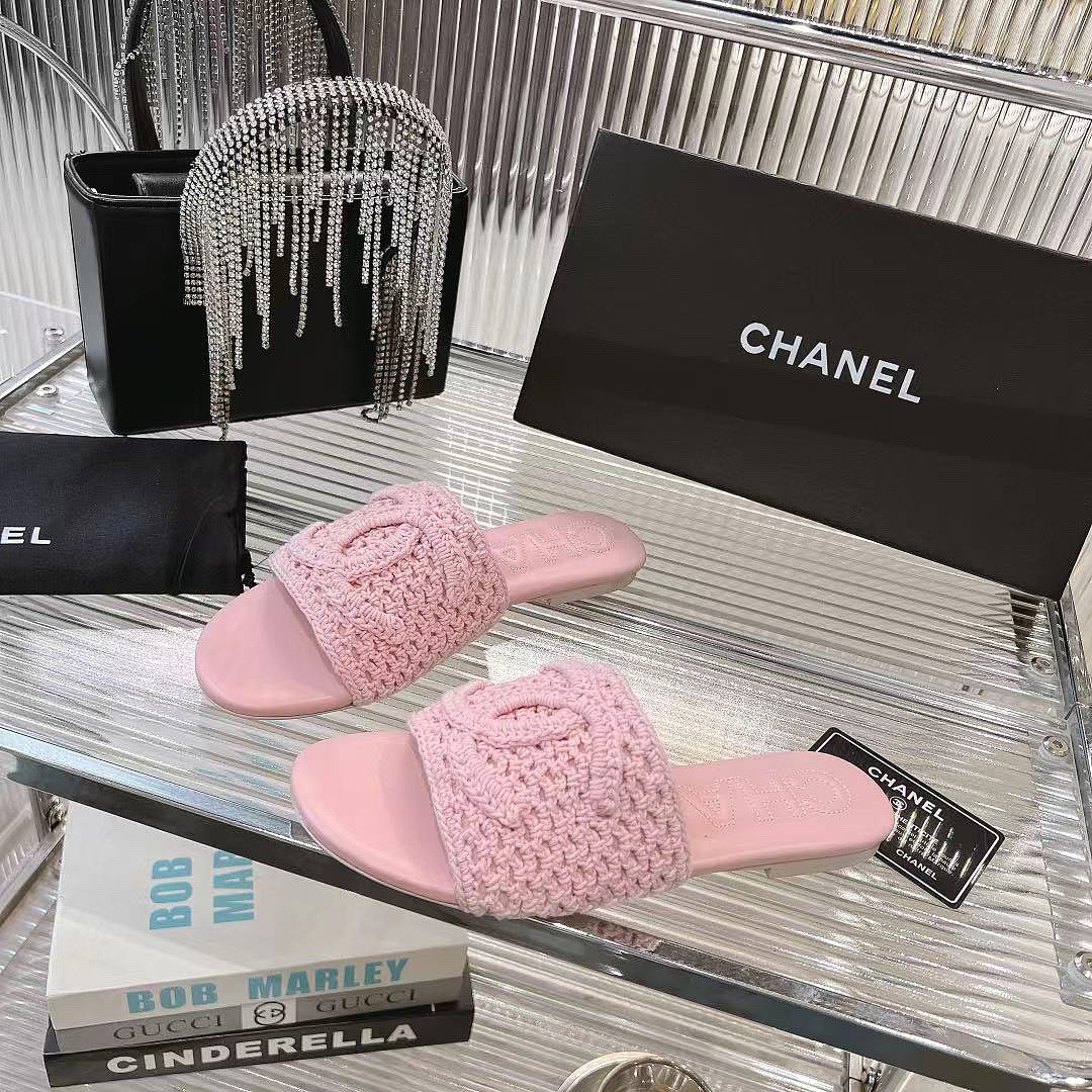 Chanel Crochet CC Mules · J85U — תמונה 13