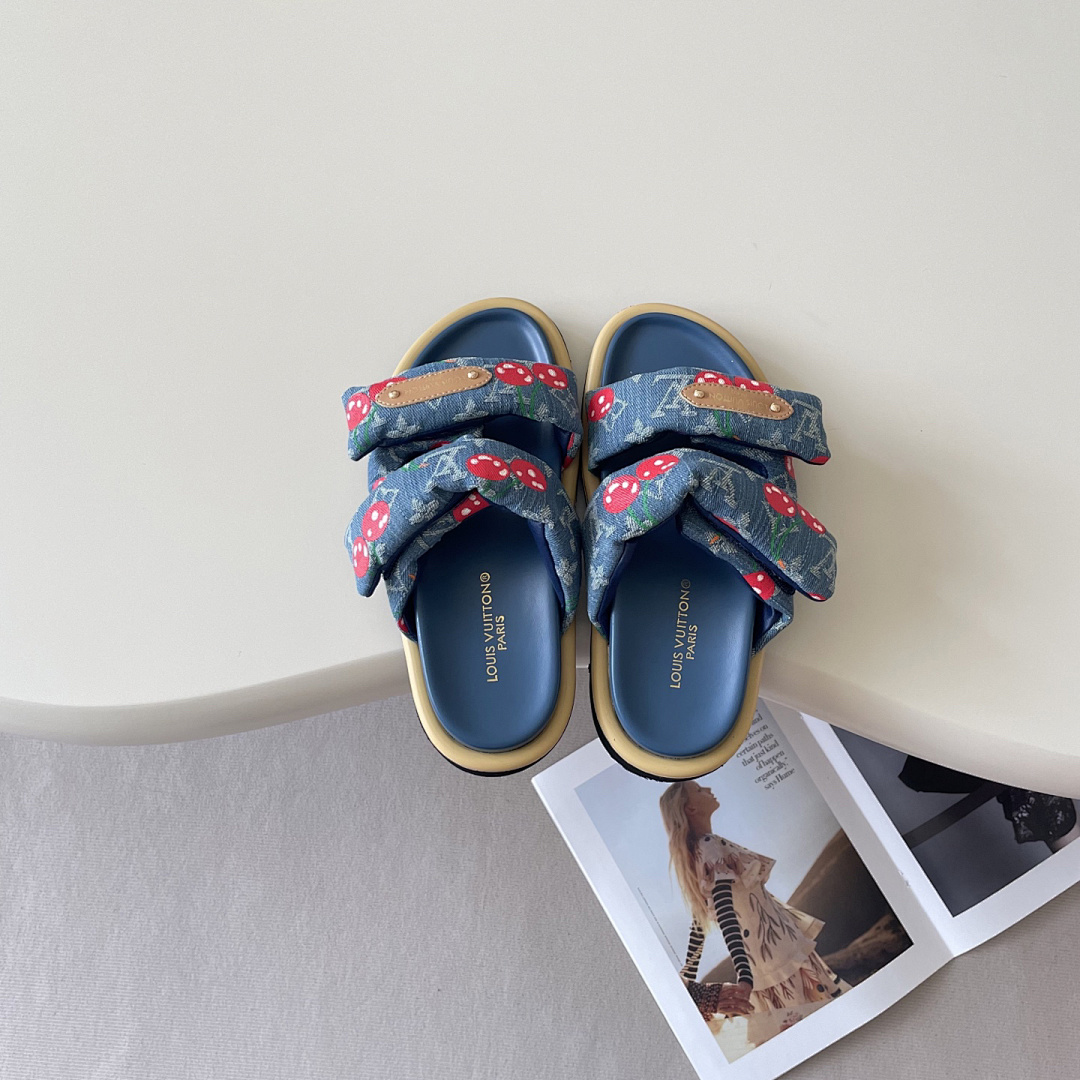 Louis Vuitton Bom Dia Flat Comfort Mule · J9L5 — תמונה 23