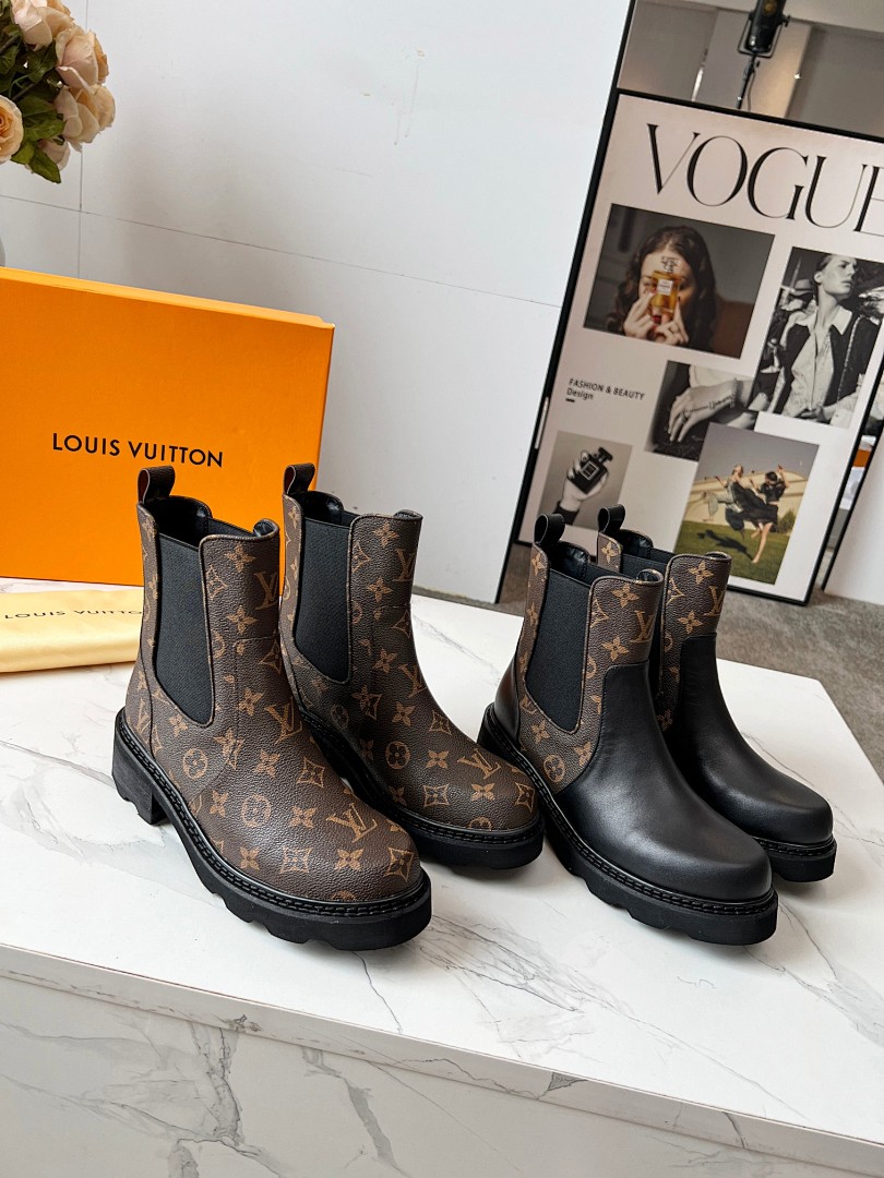 Louis Vuitton Beaubourg Chelsea Ankle Boot · M23L — תמונה 12