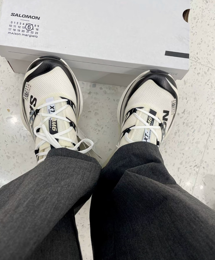 Salomon x MM6 Maison Margiela XT-6 Vanilla Ice · GRT6 — תמונה 8