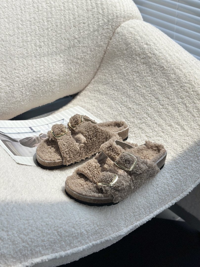 Birkenstock Arizona Big Buckle Shearling · Y59B — תמונה 11