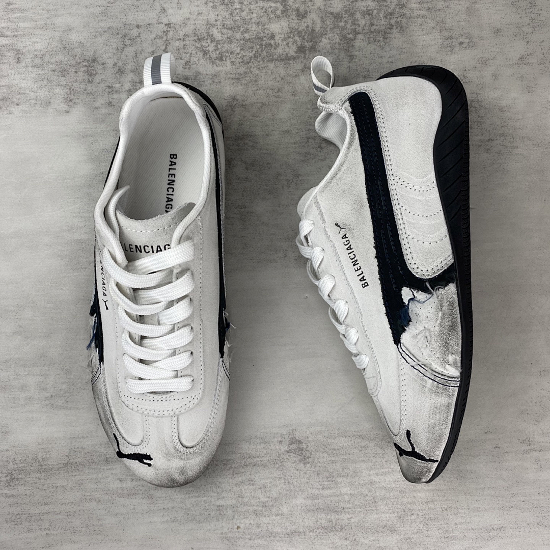 Balenciaga x Puma Speedcat Suede Distressed · LX06 — תמונה 4