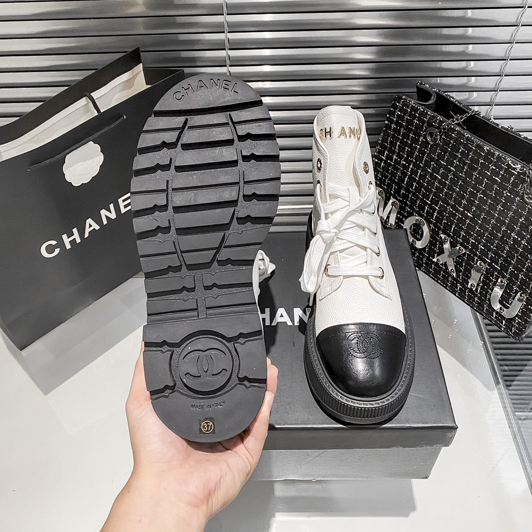 Chanel Combat Boots · 6KFD — תמונה 6