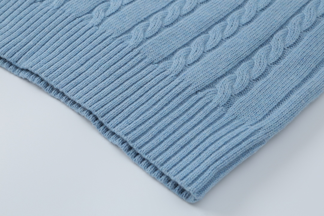 Ralph Lauren Cable-Knit Cotton Crewneck Sweater · TV41 — תמונה 20