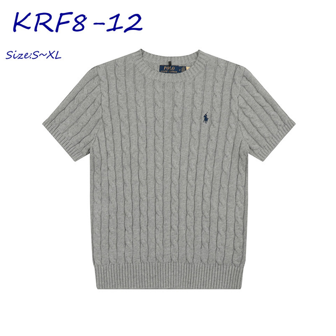 Ralph Lauren Cable-Knit Short Sleeve Sweater · KRF8 — תמונה 6