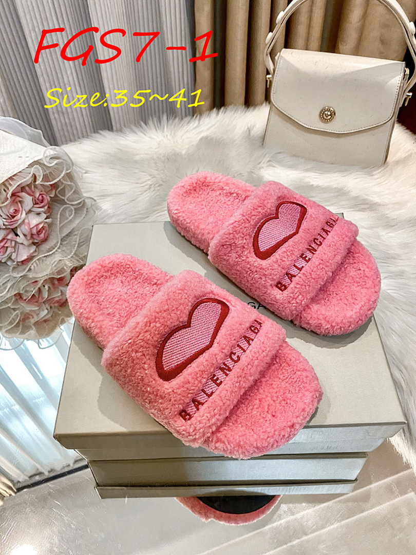 Balenciaga Furry Open Mule · FGS7 — תמונה 11