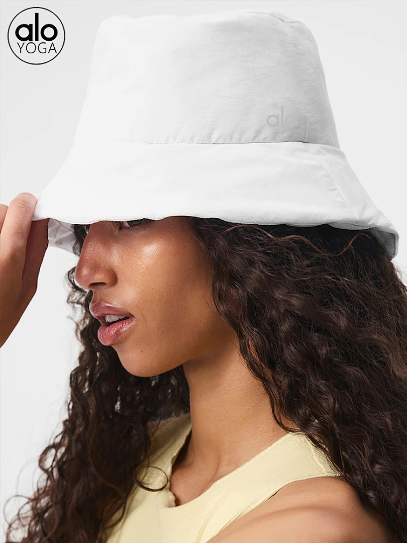 Alo Yoga Good Shade Puffer Bucket Hat · R926 — תמונה 3