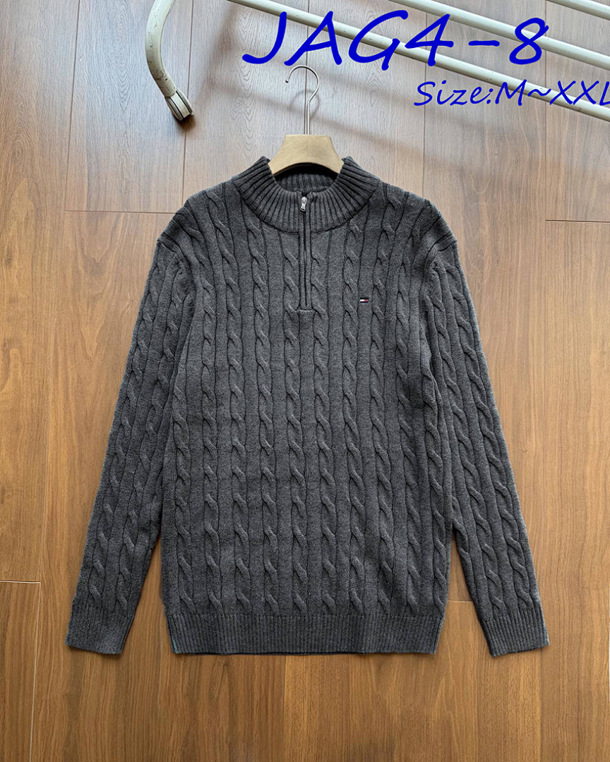 Tommy Hilfiger Cable Knit Zip-Thru Jumper · JAG4 — תמונה 10