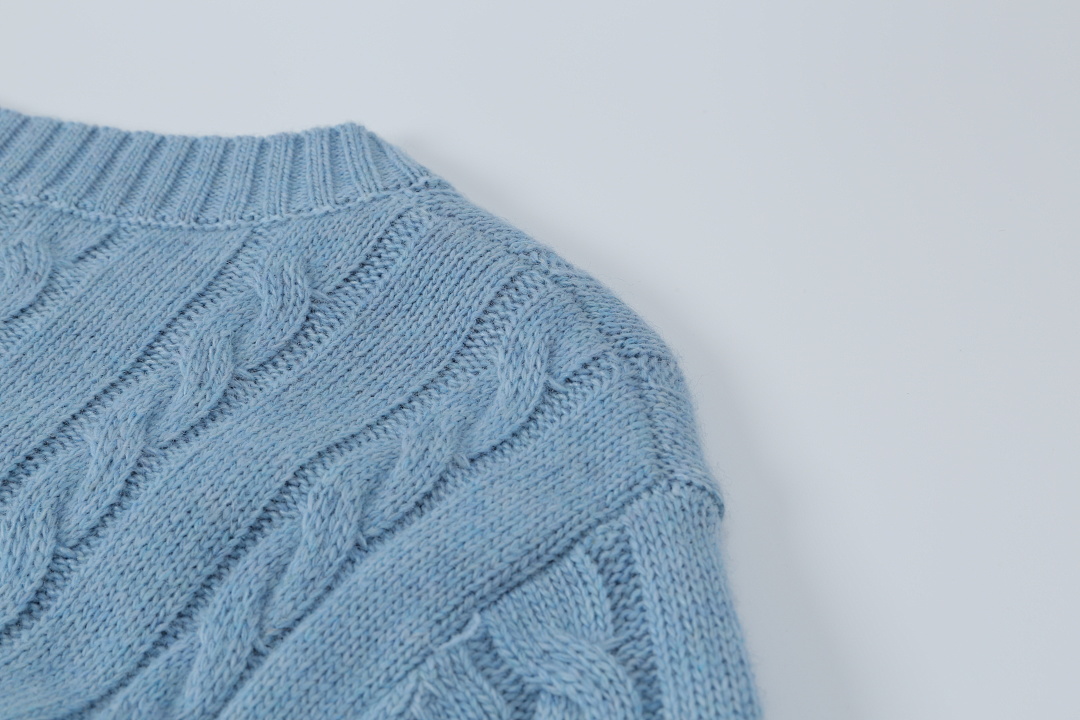 Ralph Lauren Cable-Knit Cotton Crewneck Sweater · TV41 — תמונה 19