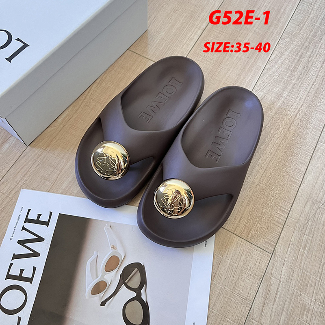 LOEWE Pebble Toe Post · G52E