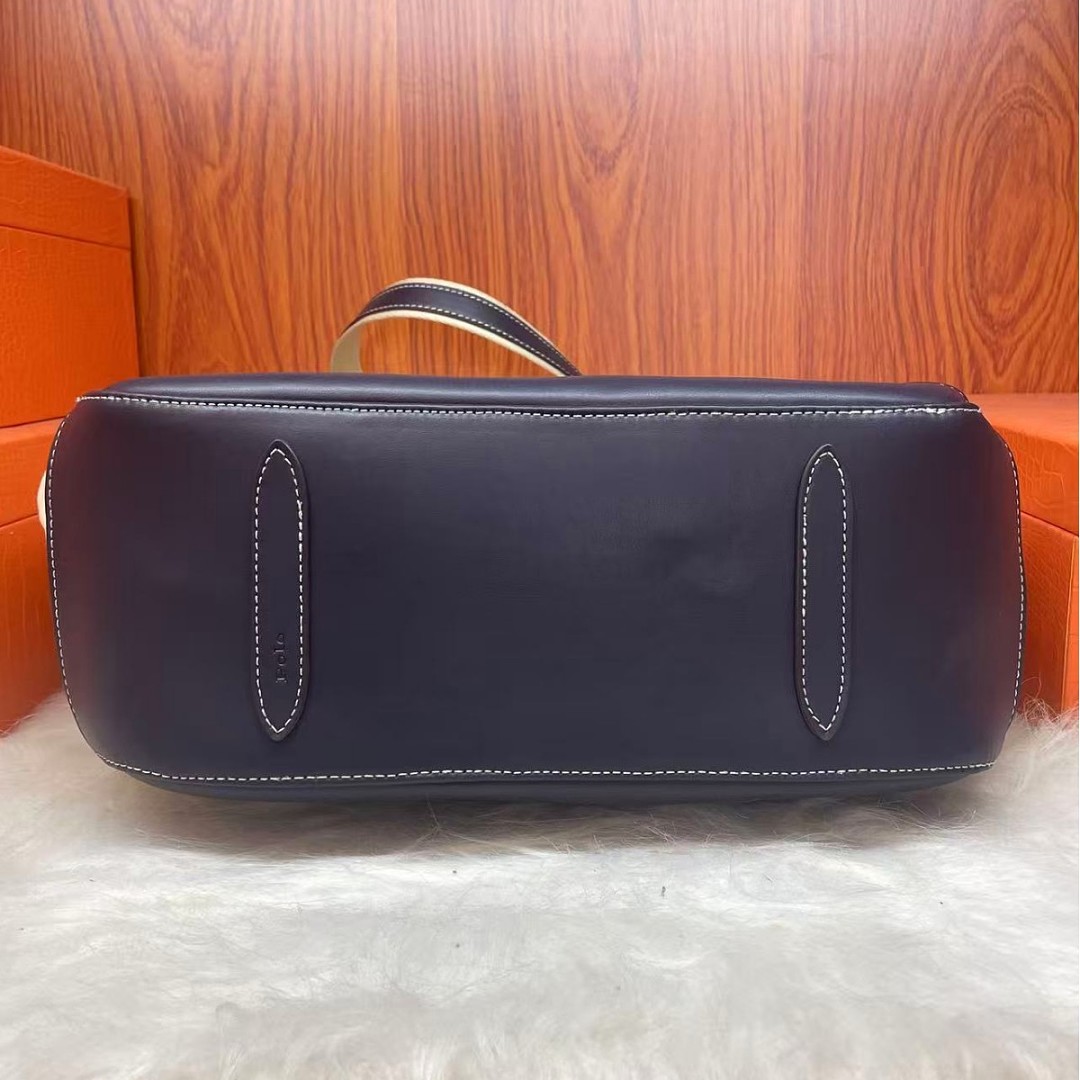 Polo Ralph Lauren Canvas & Leather Medium Tote · R1B — תמונה 6