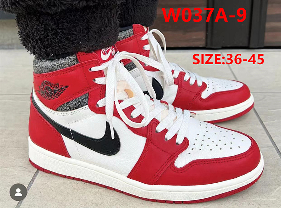 Nike Air Jordan 1 Retro High · W037A — תמונה 16