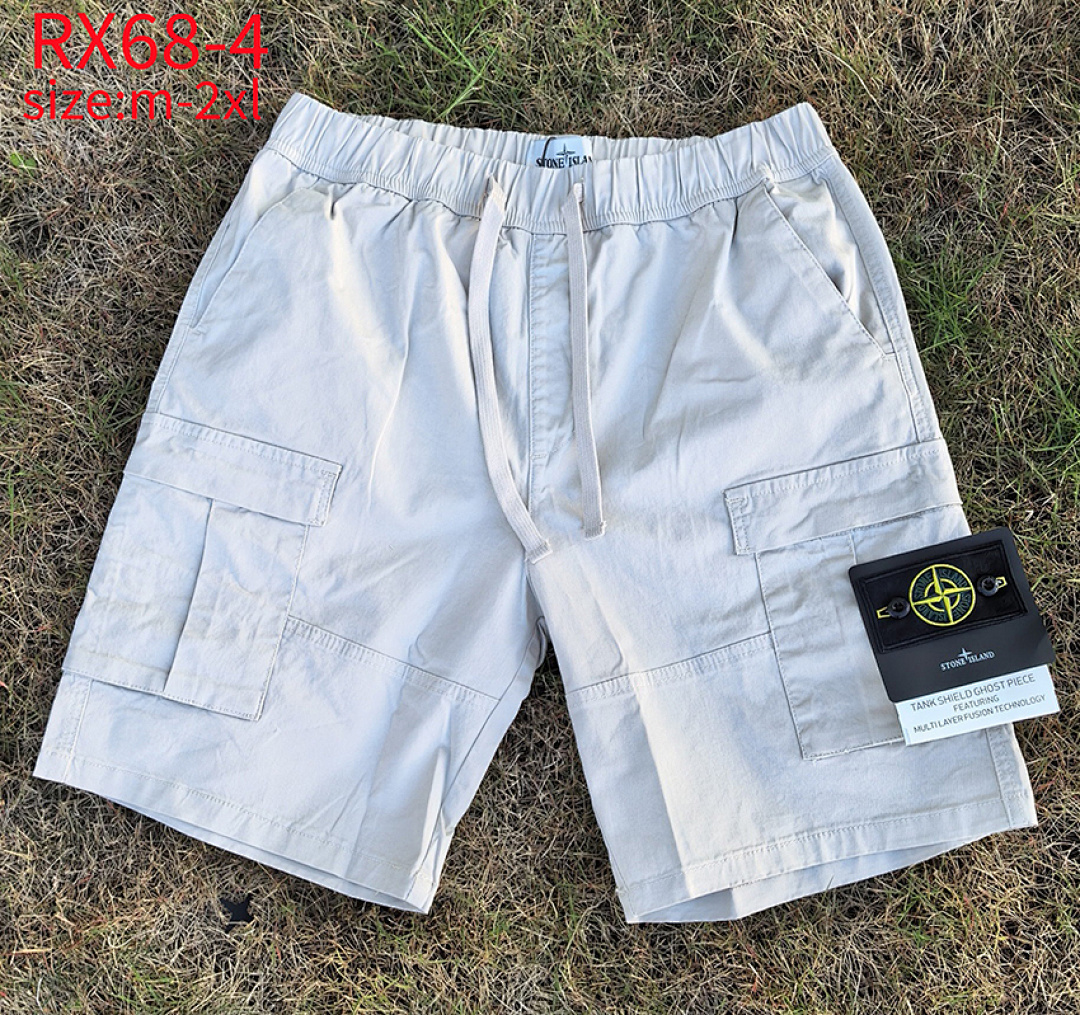 Stone Island — מכנסי ברמודה קארגו · RX68 — תמונה 3
