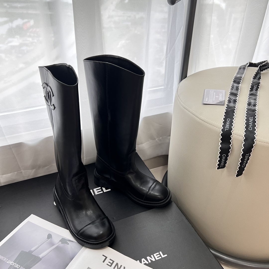 Chanel CC Riding Boots · Y60C — תמונה 11
