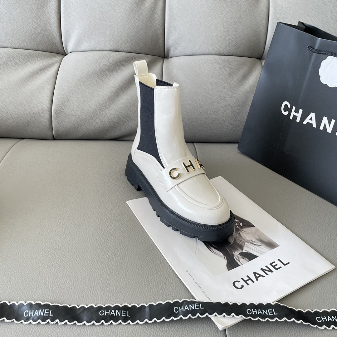 Chanel — מגפי צ'לסי · Y1J3 — תמונה 5