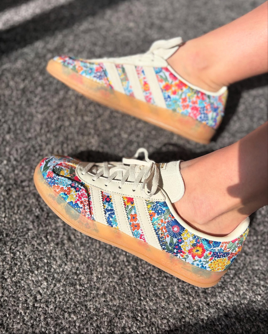 Adidas Gazelle Indoor x Liberty London · X6Q7 — תמונה 5